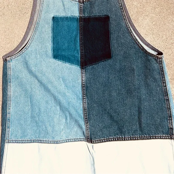 Denim Overall Dress - Picture 5 of 5